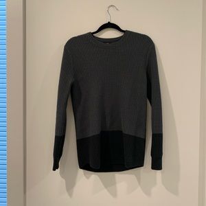 Two-tone sweater